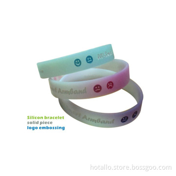 Promotion Gift, Silicone UV Sensor Bracelet